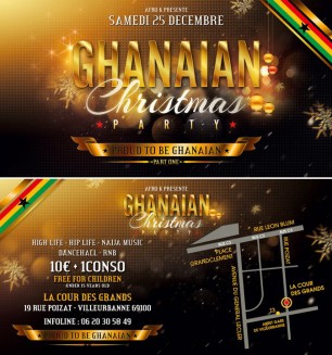 Affiche de la Ghanaian Christmas Party