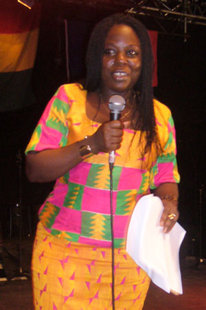 Evelyn Ofosu-Amable, Premire Secrtaire en charge des Affaires Politiques  l'Ambassade du Ghana