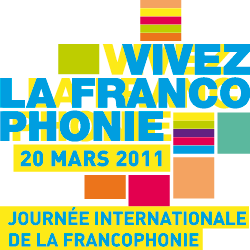 Logo Journe de la Francophonie 20 mars 2011